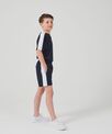Finden & Hales Kids knitted shorts with zip pockets