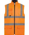 Yoko Hi-vis padded bodywarmer (HV005)