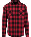 Build Your Brand Checked flannel shirt
