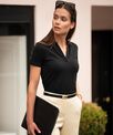 Nimbus Women's Harvard v-neck - stretch deluxe polo