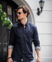 Nimbus Torrance slim fit - raw and stylish denim shirt