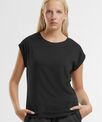 New Morning Studios Women's regular extended shoulder tee