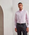 Premier Cotton-rich Oxford stripes shirt