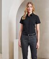 Premier Women's supreme poplin short sleeve shirt