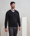 Premier 'Essential' acrylic v-neck sweater