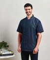 Premier Chef's zip-close short sleeve jacket