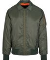 Build Your Brand Collar bomber jacket