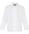 Premier Studded front long sleeve chef's jacket