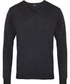 Premier V-neck knitted sweater