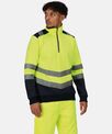 Regatta High Visibility Pro hi-vis ¼-zip sweatshirt