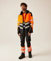 Regatta High Visibility Hi-Vis X-Pro Waterproof shell jacket (Class 2)