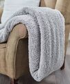 The Ribbon teddy bear fabric throw