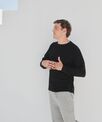 SF Unisex drop shoulder slogan top
