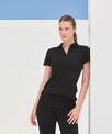 SF Women's short sleeve stretch polo