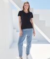 SF Feel good women's stretch v-neck t-shirt