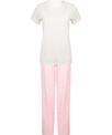 Towel City Women's long pant pyjama set (in a bag)