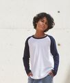 SF Kids long sleeve baseball T