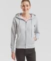 Fruit of the Loom Women's premium 70/30 hooded sweatshirt jacket