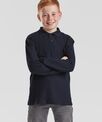 Fruit of the Loom Kids long sleeve 65/35 polo
