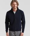 Fruit of the Loom Premium 70/30 zip-neck sweatshirt