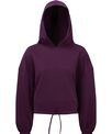 Women's TriDri® cropped oversize hoodie