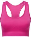 TriDri® seamless '3D fit' multi-sport sculpt solid colour bra