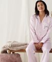 Towel City Women's satin long pyjamas