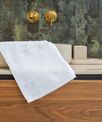 Towel City Organic hand towel with printable border