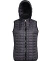 2786 Women's honeycomb hooded gilet