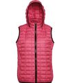 2786 Women's honeycomb hooded gilet