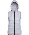 2786 Women's honeycomb hooded gilet