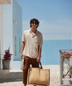 Westford Mill Natural starched jute market shopper