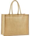 Westford Mill Natural starched jute classic shopper