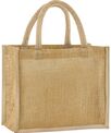 Westford Mill Natural starched jute midi tote