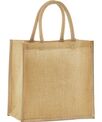 Westford Mill Natural starched jute mini gift bag