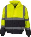 Yoko Hi-vis two-tone bomber jacket