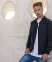 Build Your Brand Nylon bomber jacket