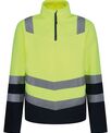 Regatta High Visibility Pro hi-vis half zip fleece top