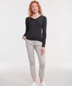 Russell Collection Women's v-neck knitted sweater