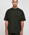 Build Your Brand Oversized mock neck tee