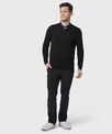 Callaway Ribbed v-neck Merino sweater