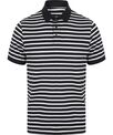 Front Row Striped Jersey polo shirt