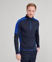Finden & Hales ¼ zip mid-layer with contrast panelling