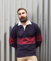 Front Row Panelled rugby shirt