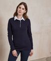Front Row Women's long sleeve plain rugby shirt