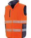 Result Safeguard Reversible soft padded gilet