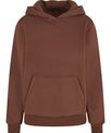 Build Your Brand Women's fluffy hoodie
