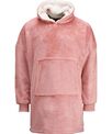 The Ribbon oversized cosy reversible sherpa hoodie