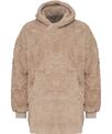 The Ribbon teddy bear fabric hoodie