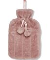 Ribbon Luxury classic faux fur hot water bottle and cover
